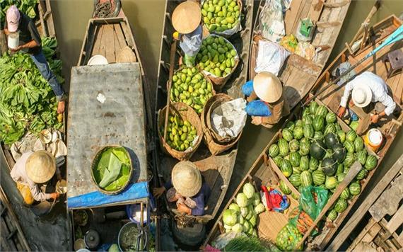 Full Day Cai Be Floating Market - Vinh Long